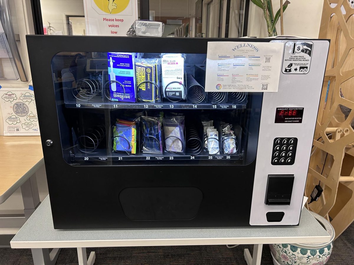 Photo of the wellness machine at the CTC on the Aptos Campus. 